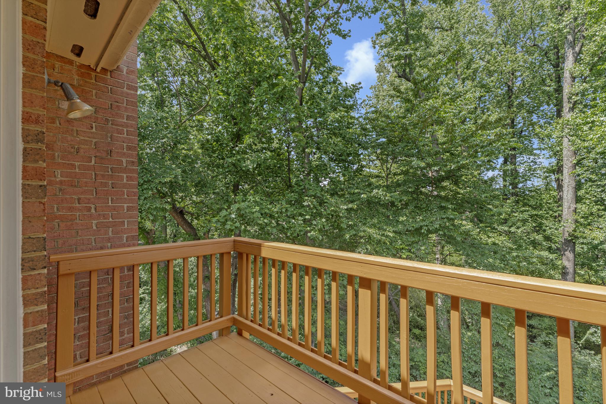 8530 Raglan Road Vienna, VA 22182 - Photo 25 of 59 Private balcony overlooking the woods