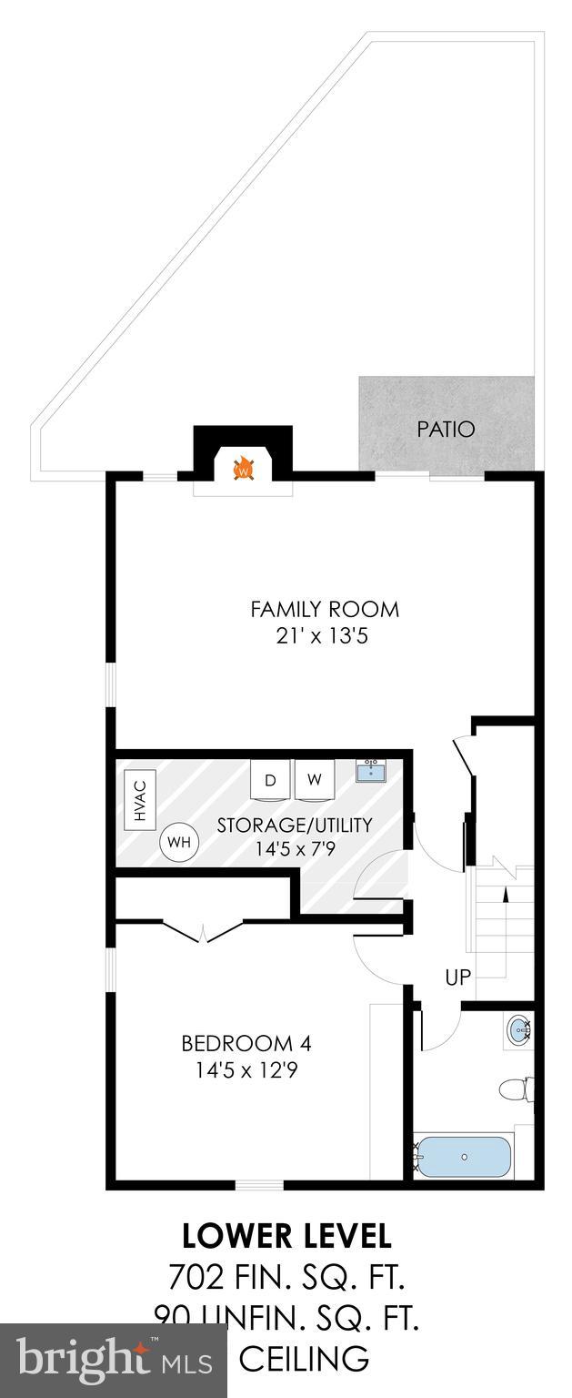 8530 Raglan Road Vienna, VA 22182 - Photo 58 of 59 Lower level floor plan