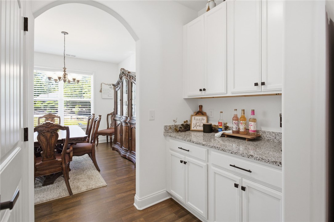 525 16th Circle Walhalla, SC 29691 - Photo 40 of 50 This inviting space offers elegant flooring and tasteful cabinetry, perfect for gatherings.