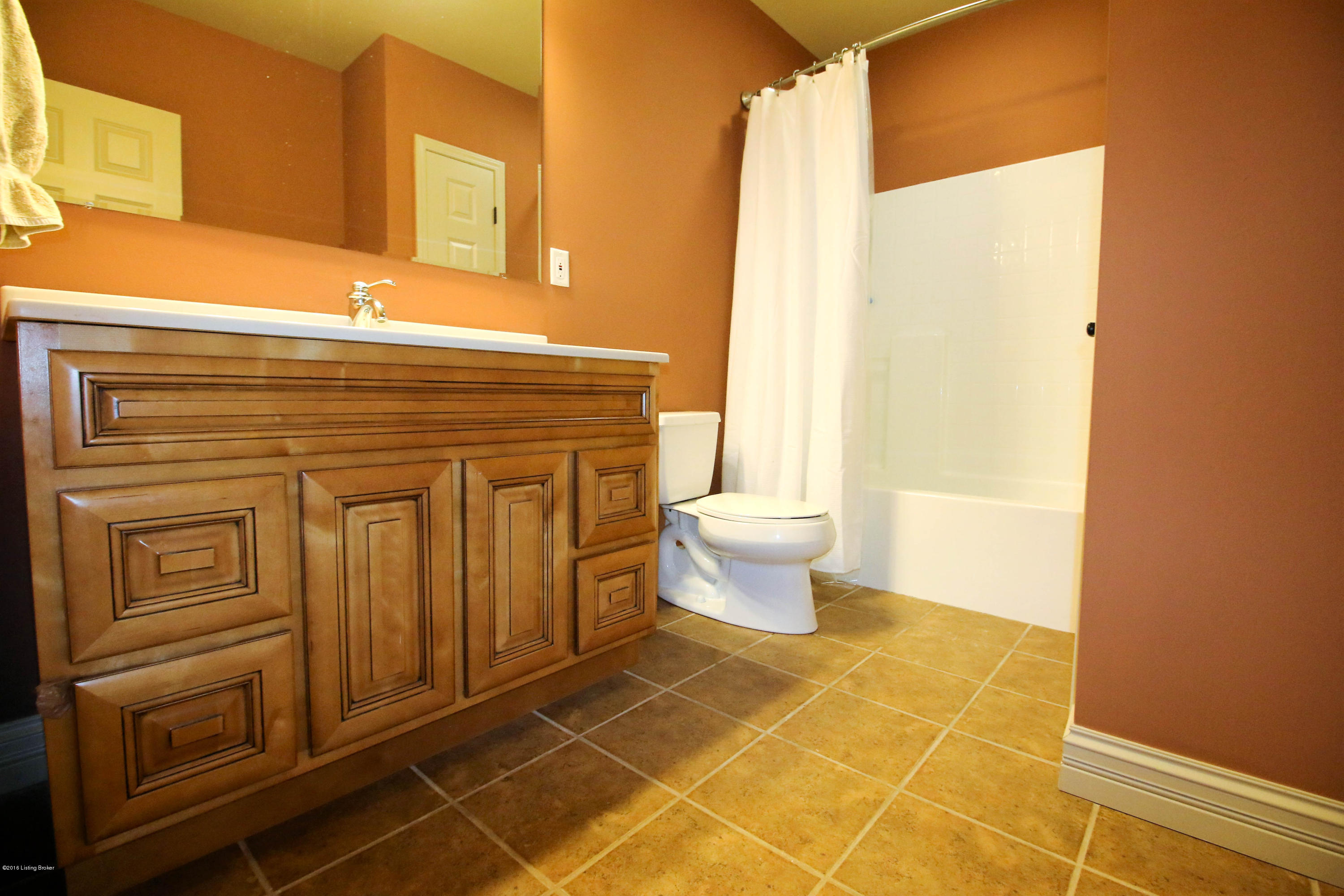 2904 Doe Ridge Court Prospect, KY 40059 - Photo 31 of 86 A fourth full bathroom is housed on the lower level, which offers a tub shower combination, beautiful vanity, and bright over-mirror lighting.