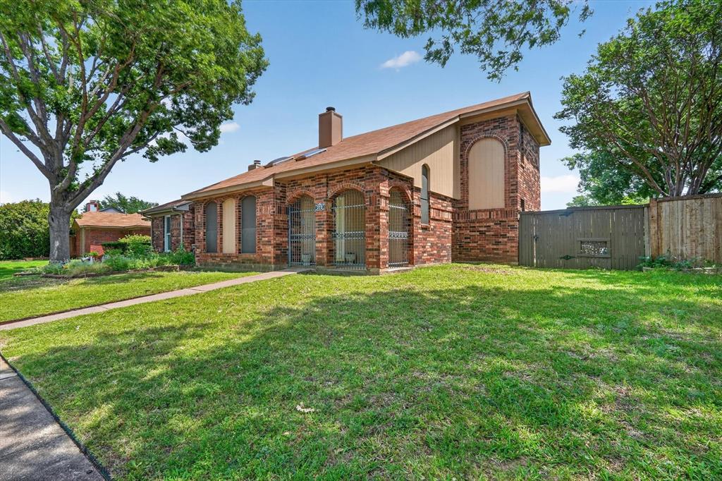 272 Lodge Road Coppell, TX 75019 - Photo 24 of 24 a view of a house with yard and tree s