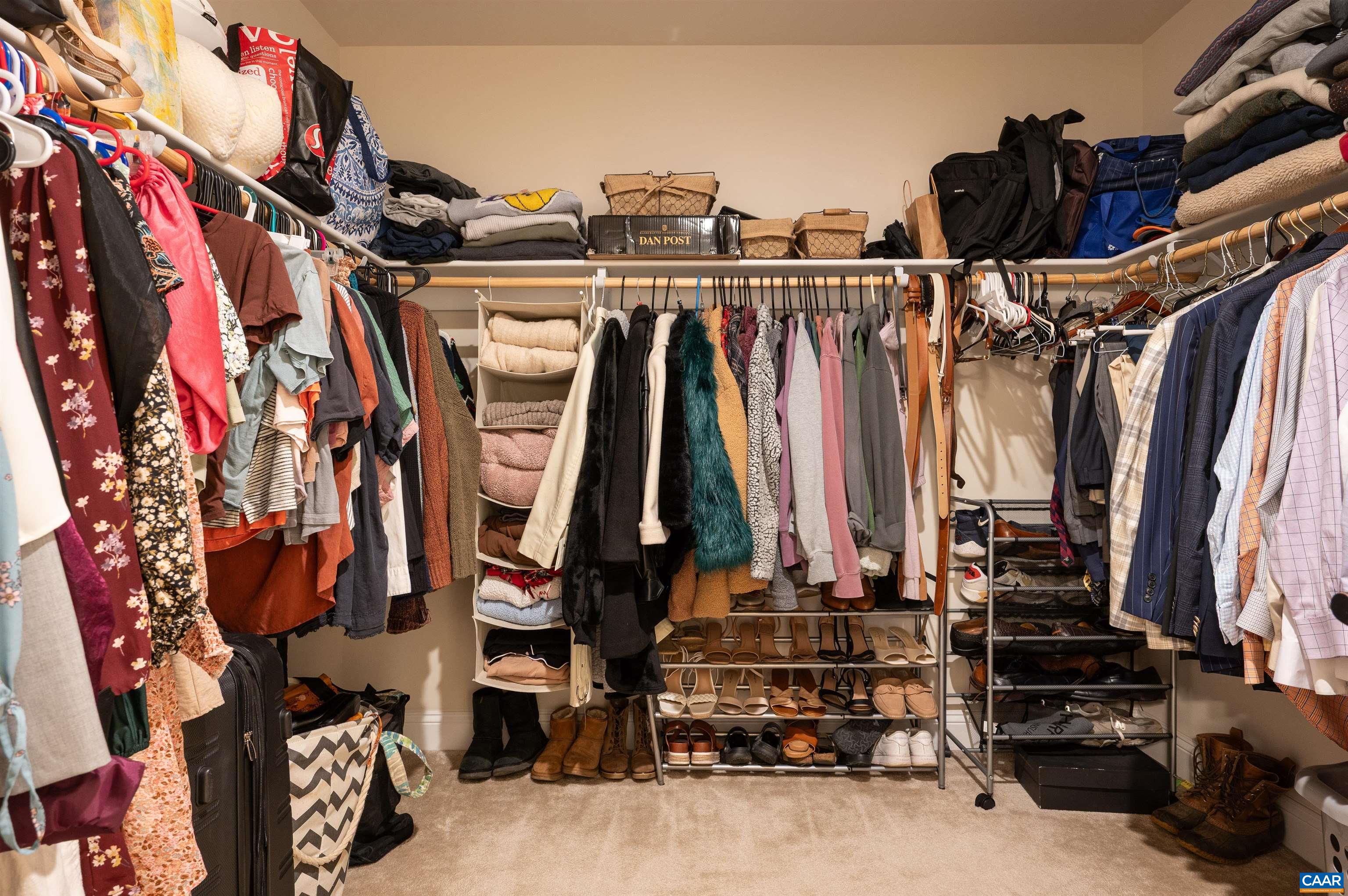430 Claibourne Road Crozet, VA 22932 - Photo 14 of 25 a view of walk in closet with clothes