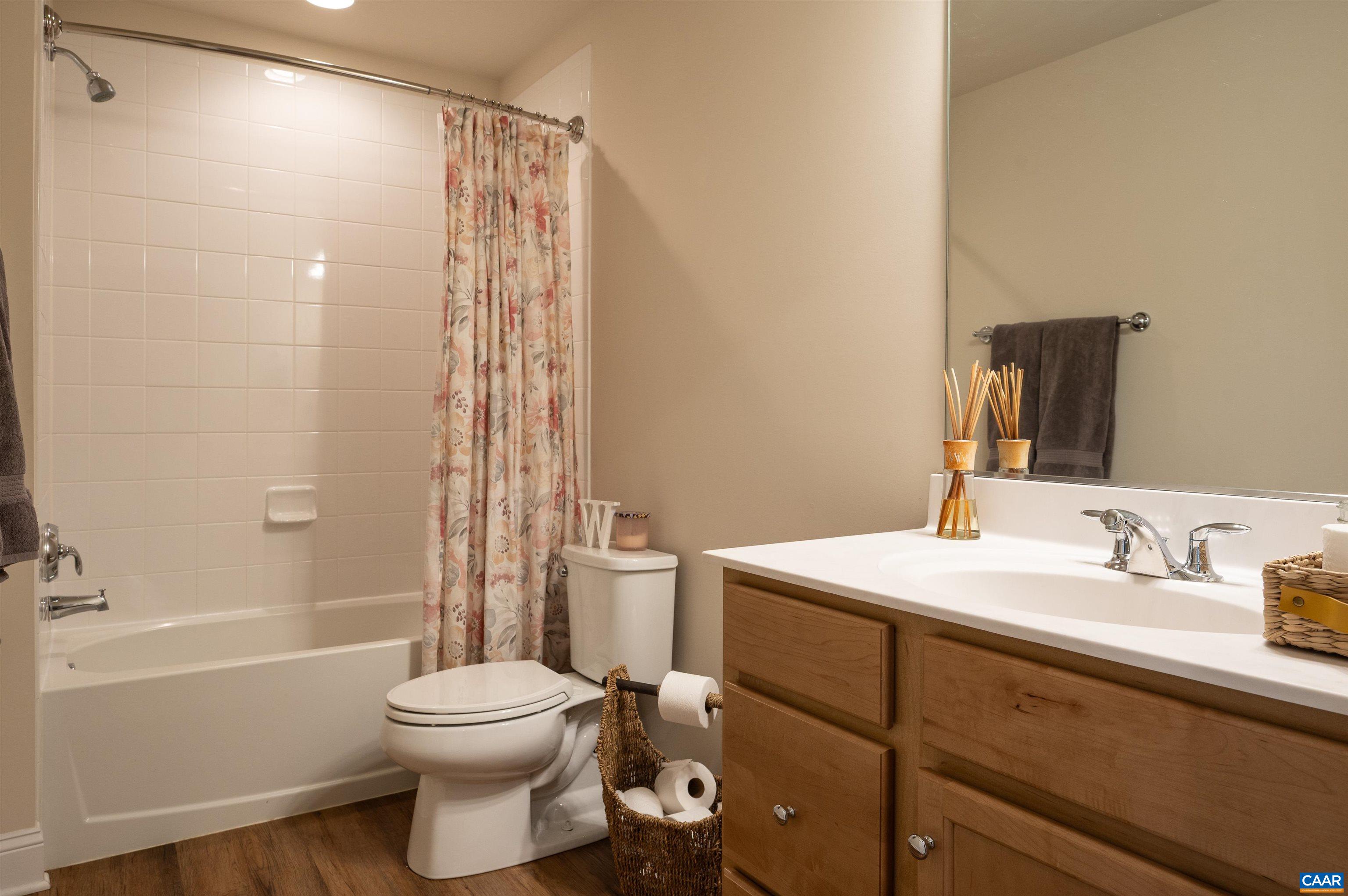 430 Claibourne Road Crozet, VA 22932 - Photo 18 of 25 a bathroom with a sink a toilet and shower