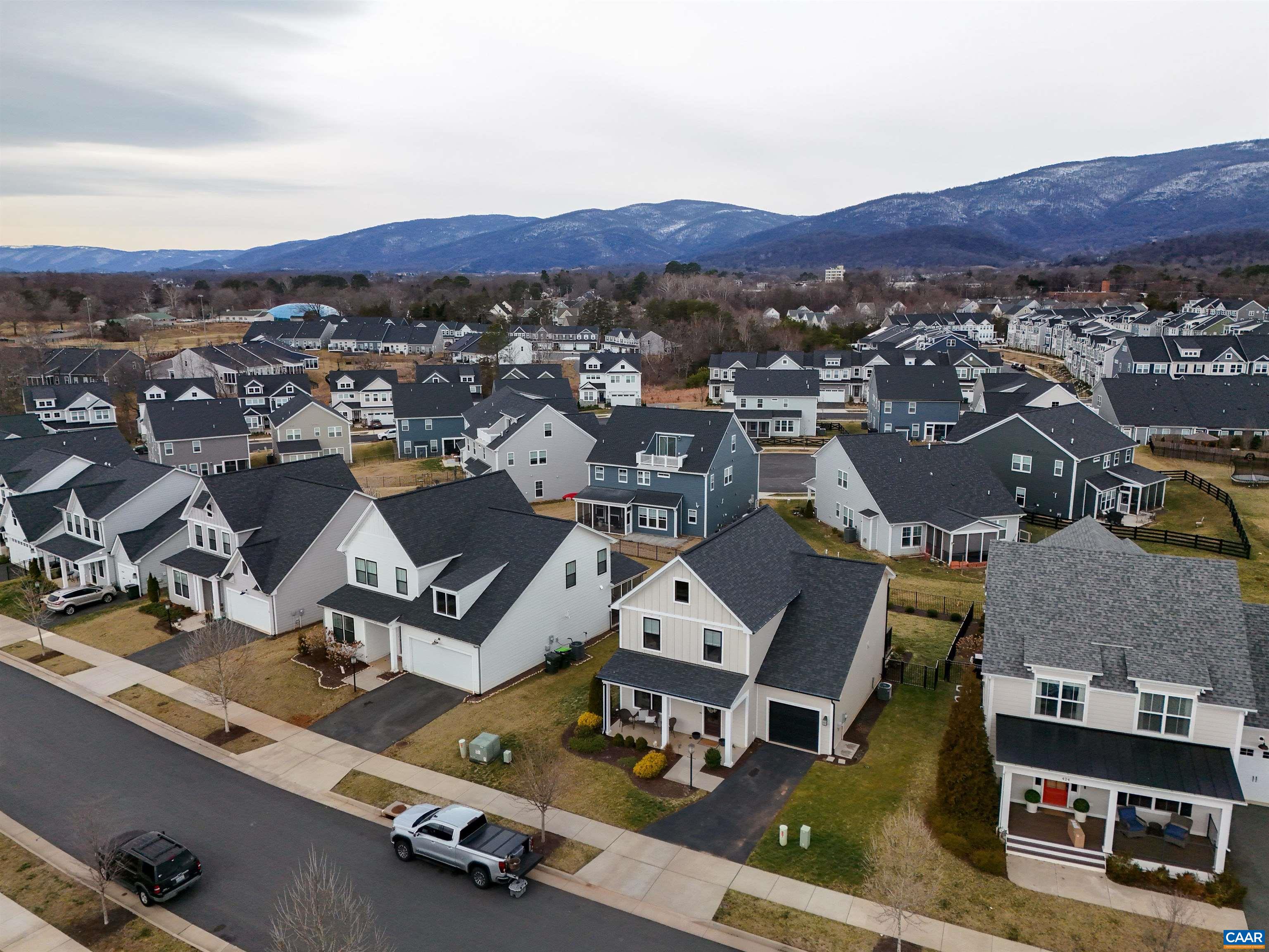 430 Claibourne Road Crozet, VA 22932 - Photo 23 of 25 an aerial view of a houses