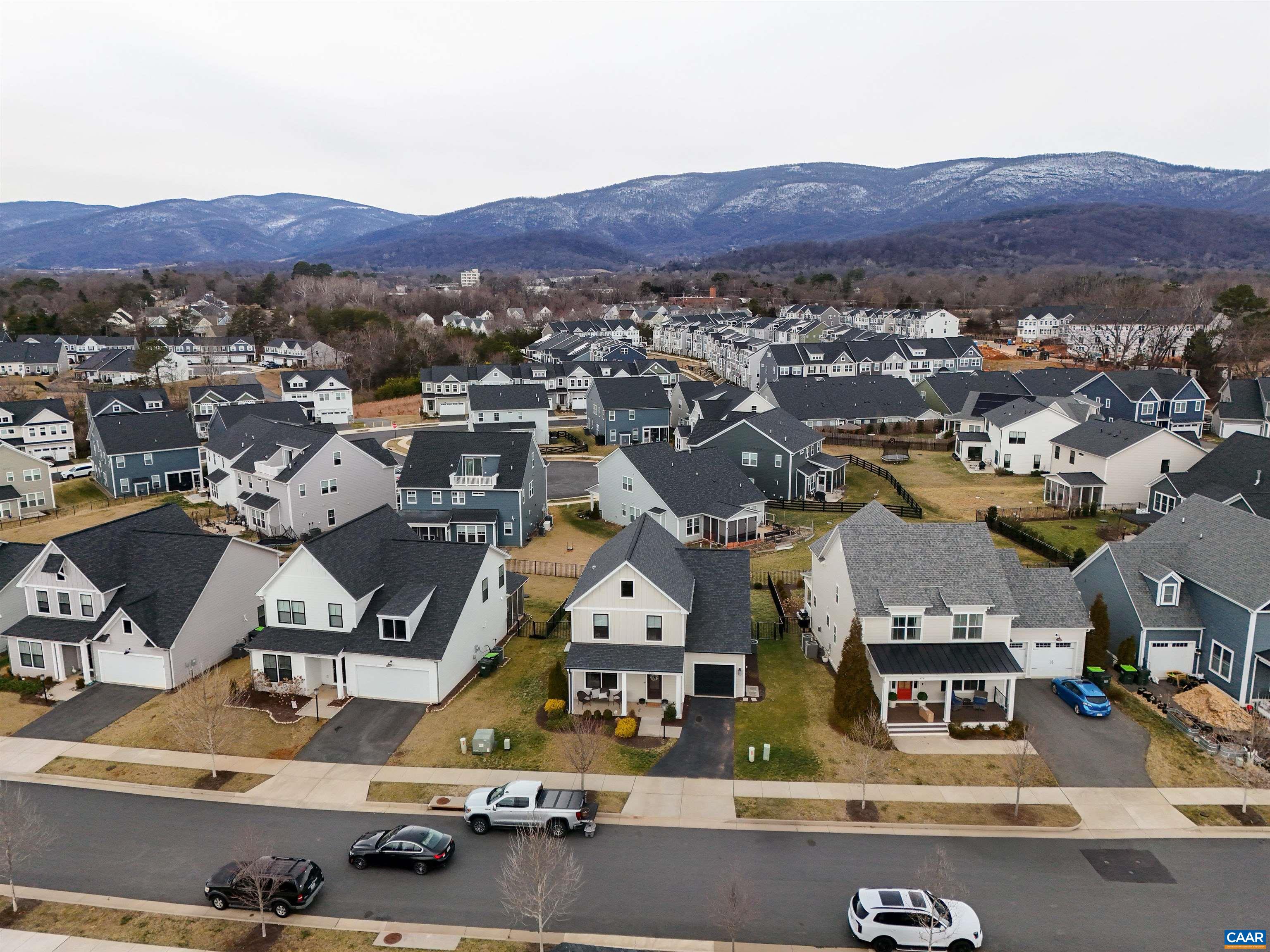 430 Claibourne Road Crozet, VA 22932 - Photo 24 of 25 an aerial view of residential houses and outdoor space