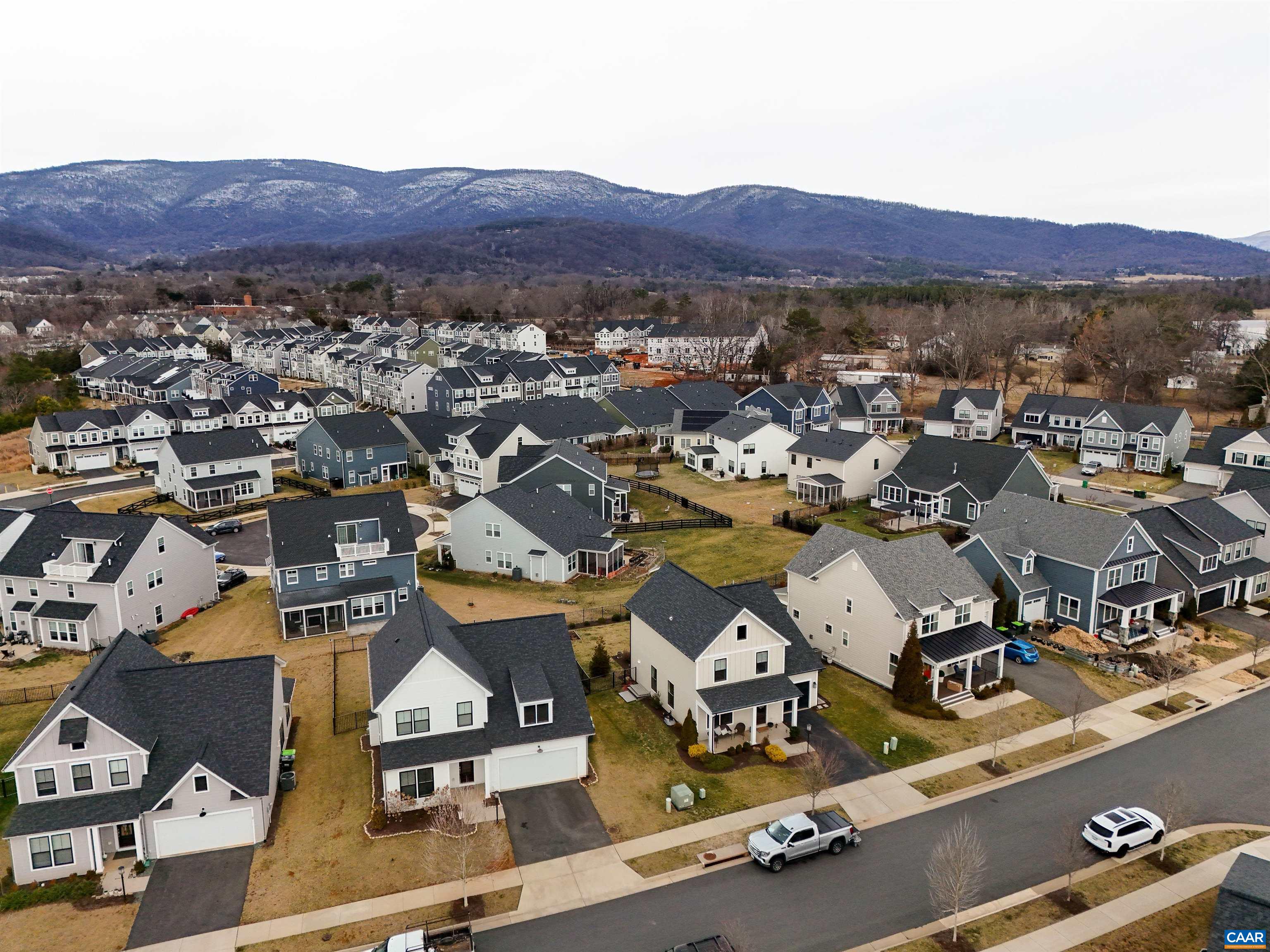 430 Claibourne Road Crozet, VA 22932 - Photo 25 of 25 an aerial view of residential houses and outdoor space