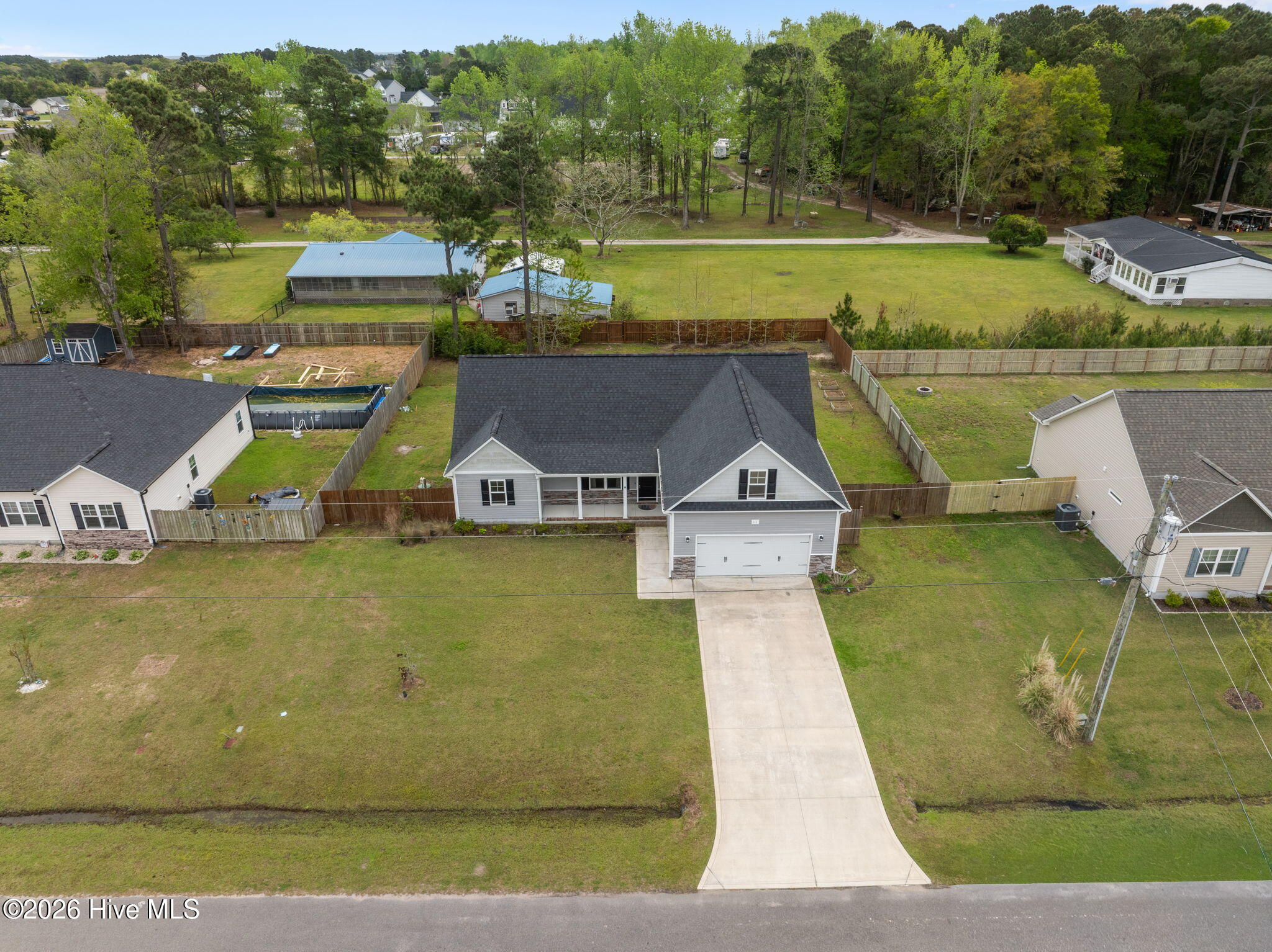 111 Anderson Avenue Holly Ridge, NC 28445 - Photo 3 of 29 Aerial Image