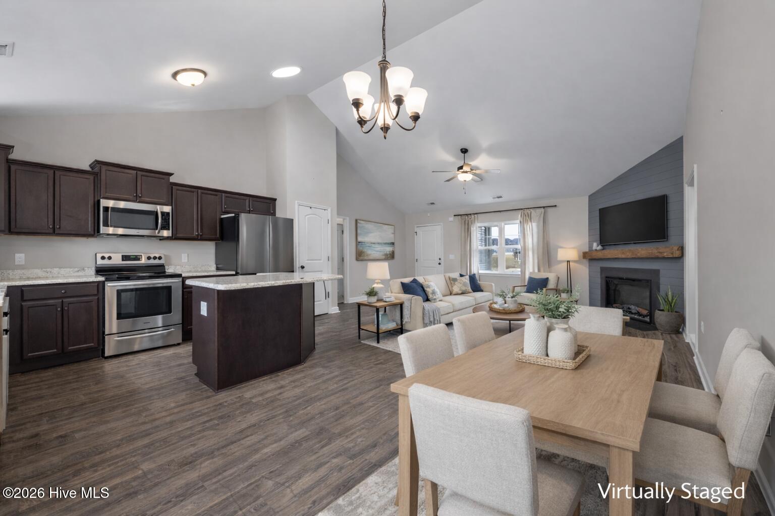 111 Anderson Avenue Holly Ridge, NC 28445 - Photo 6 of 29 Dining Room - Virtually Staged