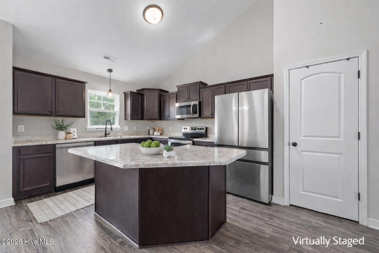 111 Anderson Avenue Holly Ridge, NC 28445 - Photo 7 of 29 Kitchen - Virtually Staged