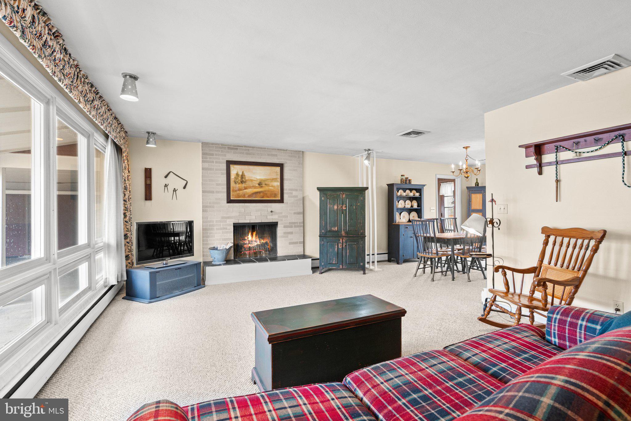 5343 Windsor Road Harrisburg, PA 17112 - Photo 2 of 35 Living Room - Simulated fire in FP