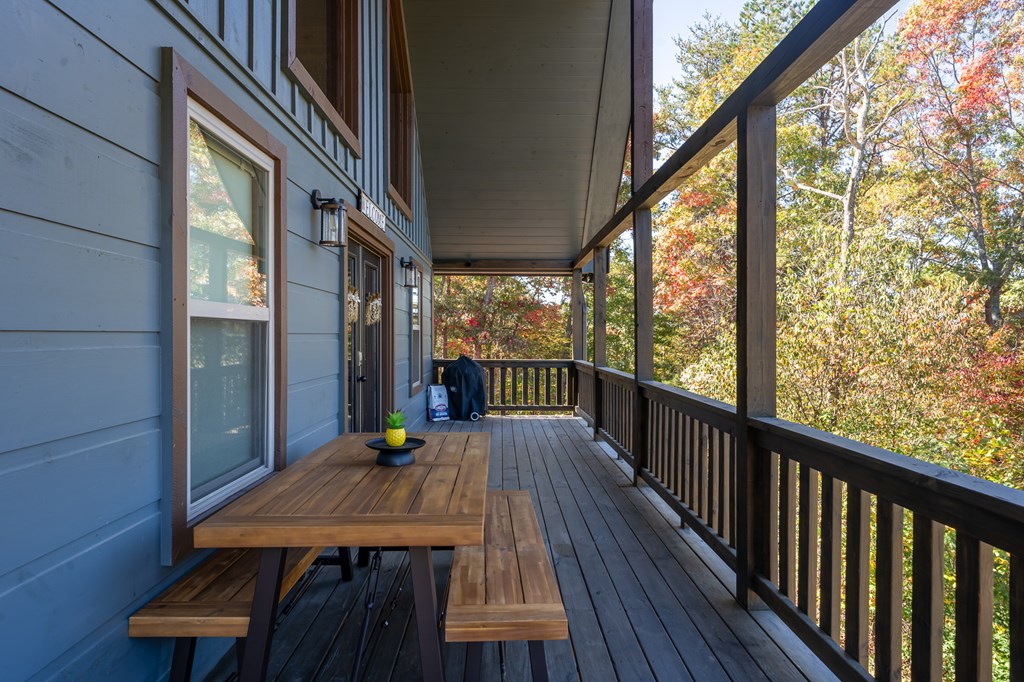 42 Old Jerusalem Road Morganton, GA 30560 - Photo 52 of 61 a view of a balcony with furniture