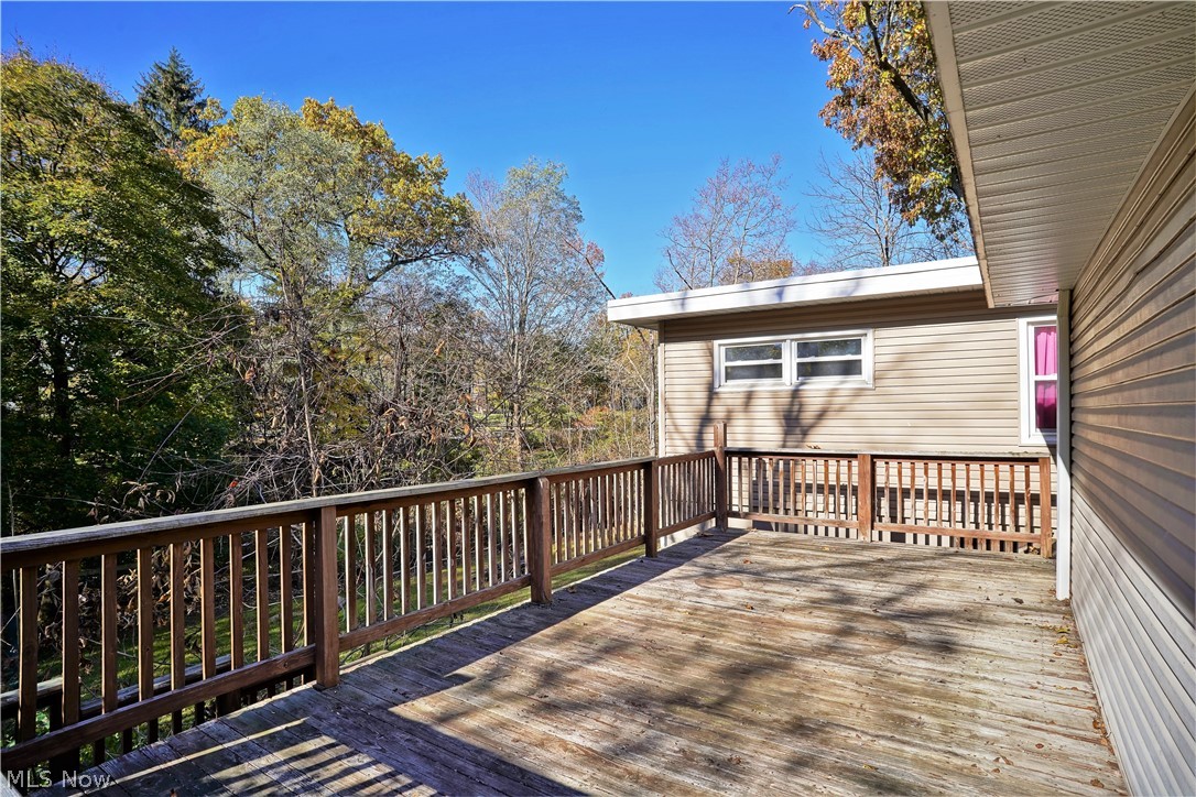 3104 Kent Road Stow, OH 44224 - Photo 18 of 33 Super large deck, overlooking the backyard.