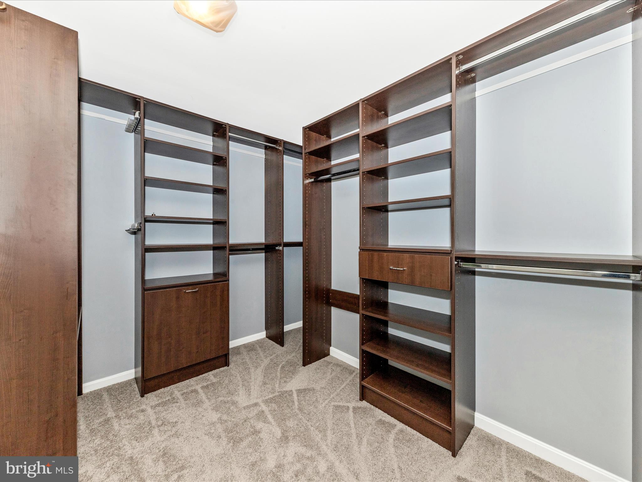 314 Crescendo Way Silver Spring, MD 20901 - Photo 27 of 57 a view of walk in closet with empty racks