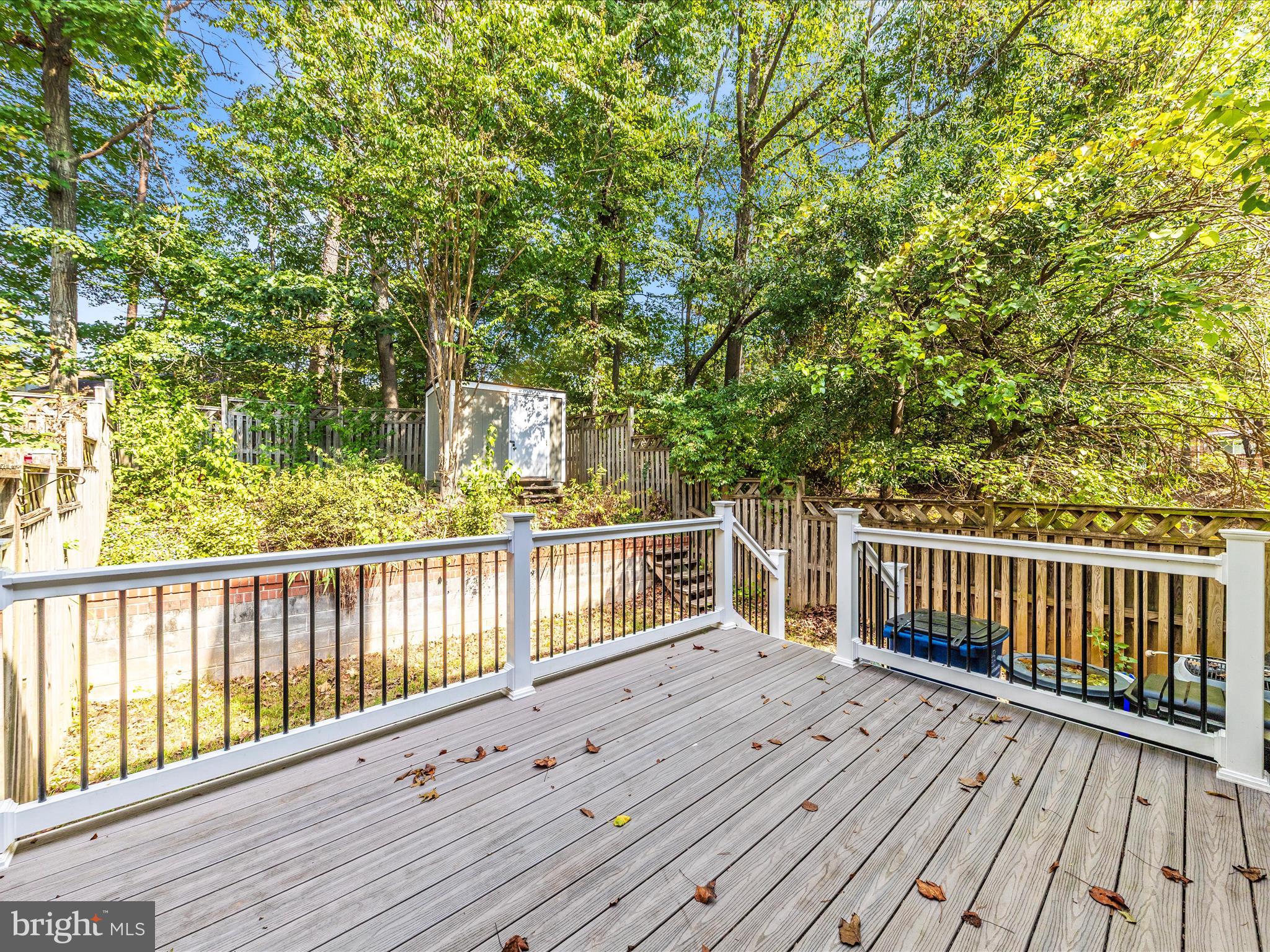 314 Crescendo Way Silver Spring, MD 20901 - Photo 51 of 57 a view of balcony with wooden floor