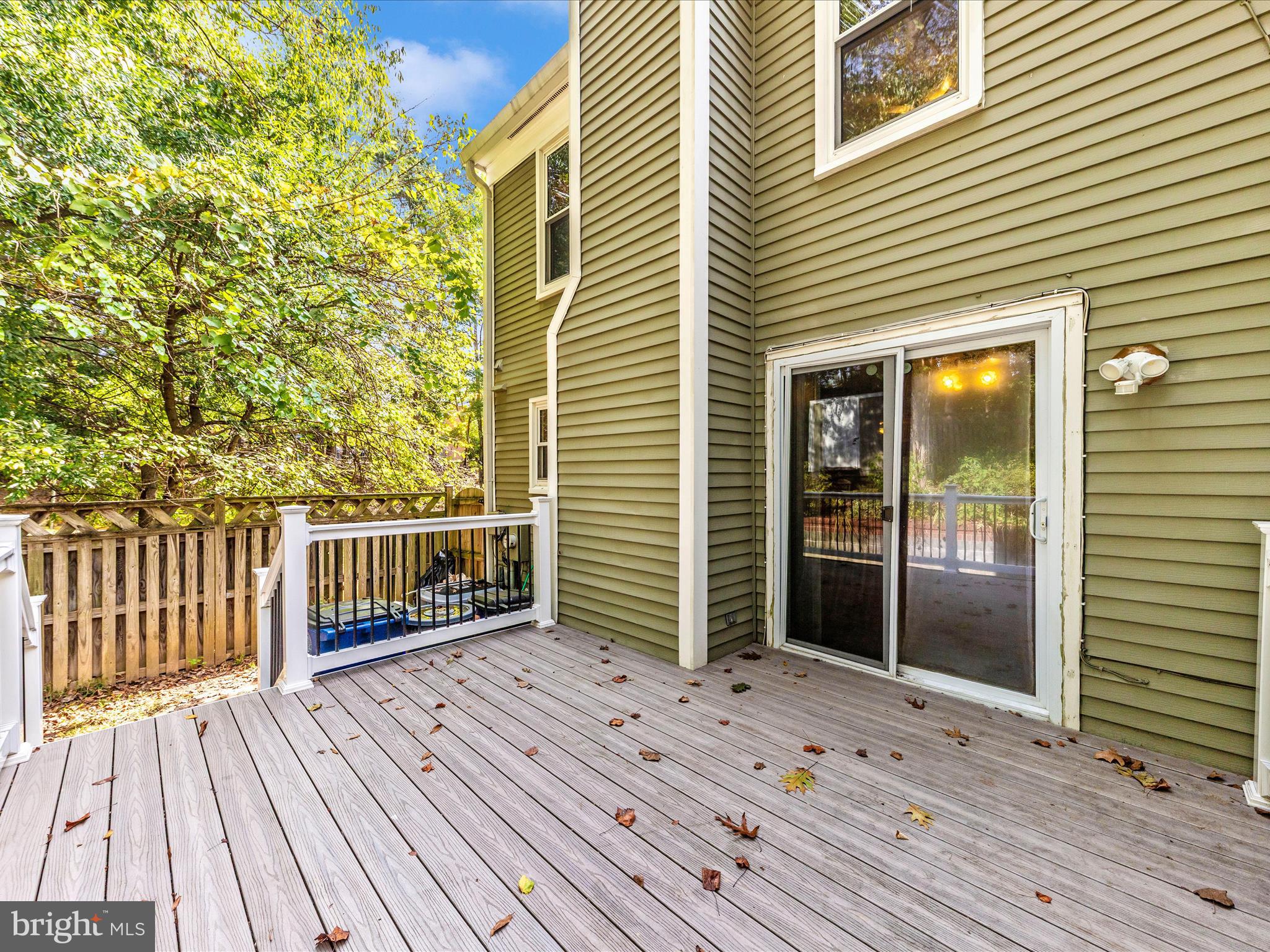 314 Crescendo Way Silver Spring, MD 20901 - Photo 53 of 57 a view of backyard with a deck