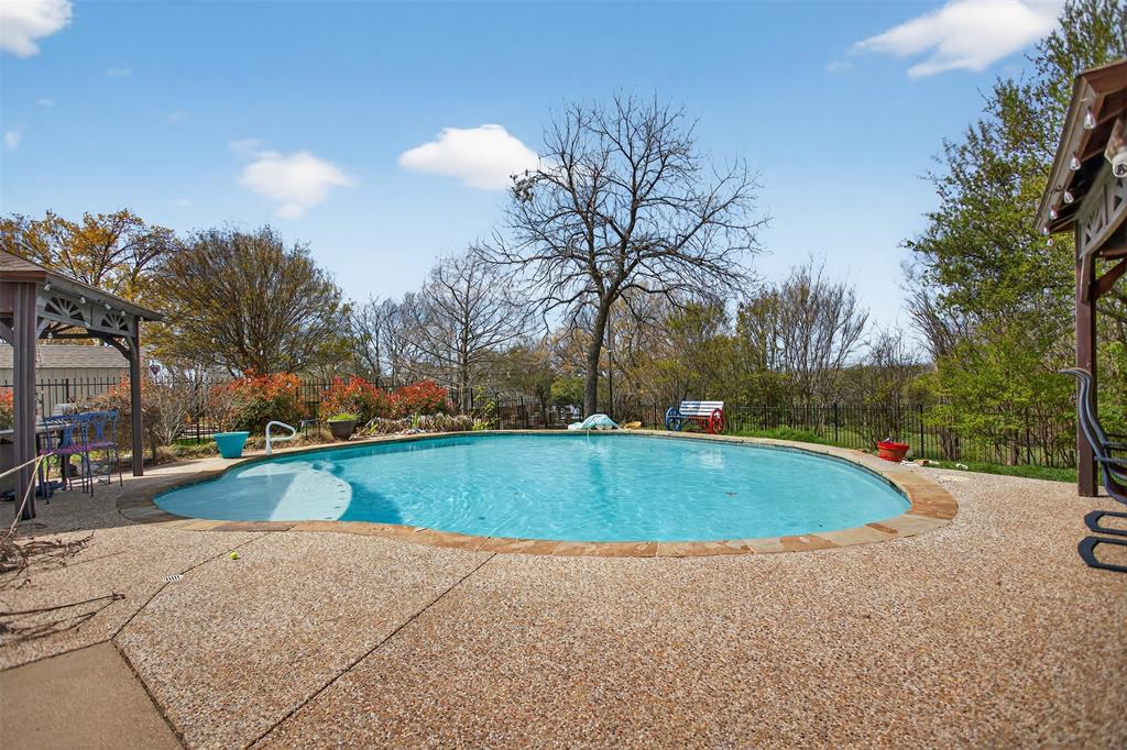 a view of outdoor space and trees