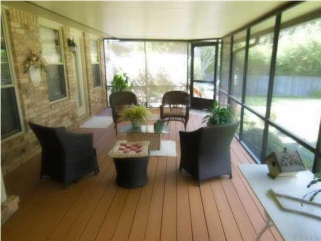 520 Turnberry Road Cantonment, FL 32533 - Photo 22 of 25 Inside of Screen Porch