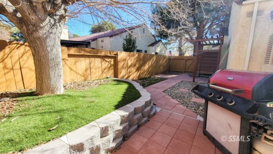 328 Del Mar Lane Ridgecrest, CA 93555 - Photo 11 of 12 a view of a backyard with sitting area