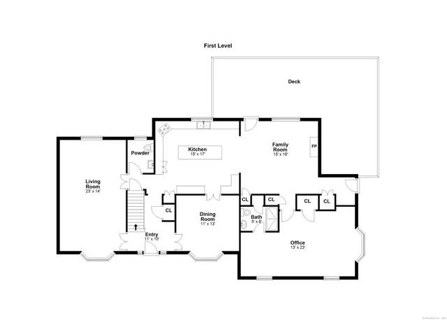 a picture of floor plan