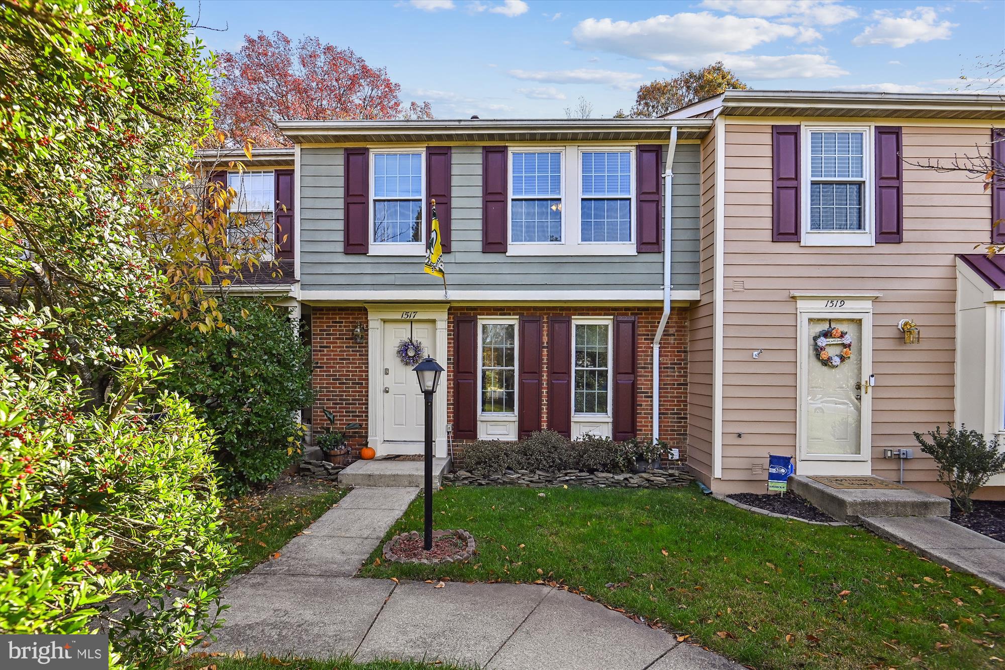 1517 Autumn Ridge Circle Reston, VA 20194 - Photo 1 of 37 front view of a house with a yard