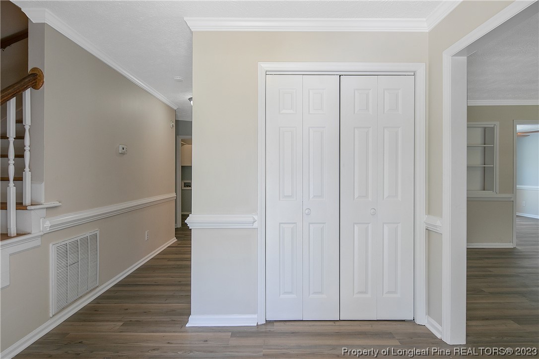 624 Porter Road Hope Mills, NC 28348 - Photo 5 of 45 a view of an entryway with wooden floor