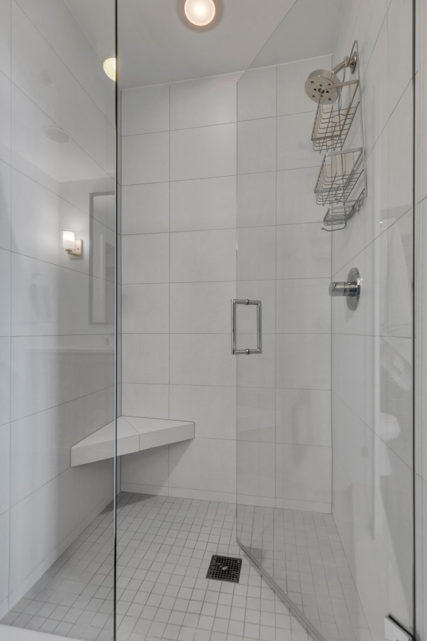 1212 Laurel Street, Unit 1815 Nashville, TN 37203 - Photo 13 of 42 a bathroom with a shower
