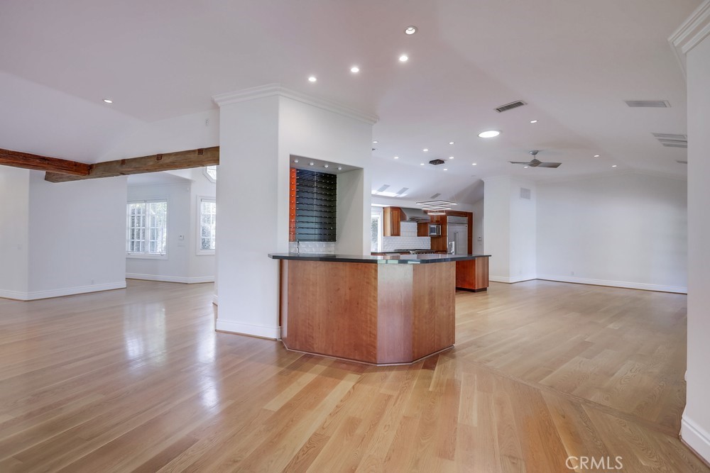 630 West Devon Place Long Beach, CA 90807 - Photo 18 of 49 a view of kitchen with furniture and wooden floor