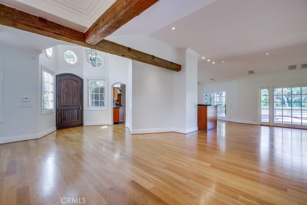 630 West Devon Place Long Beach, CA 90807 - Photo 8 of 49 a view of an entryway with wooden floor