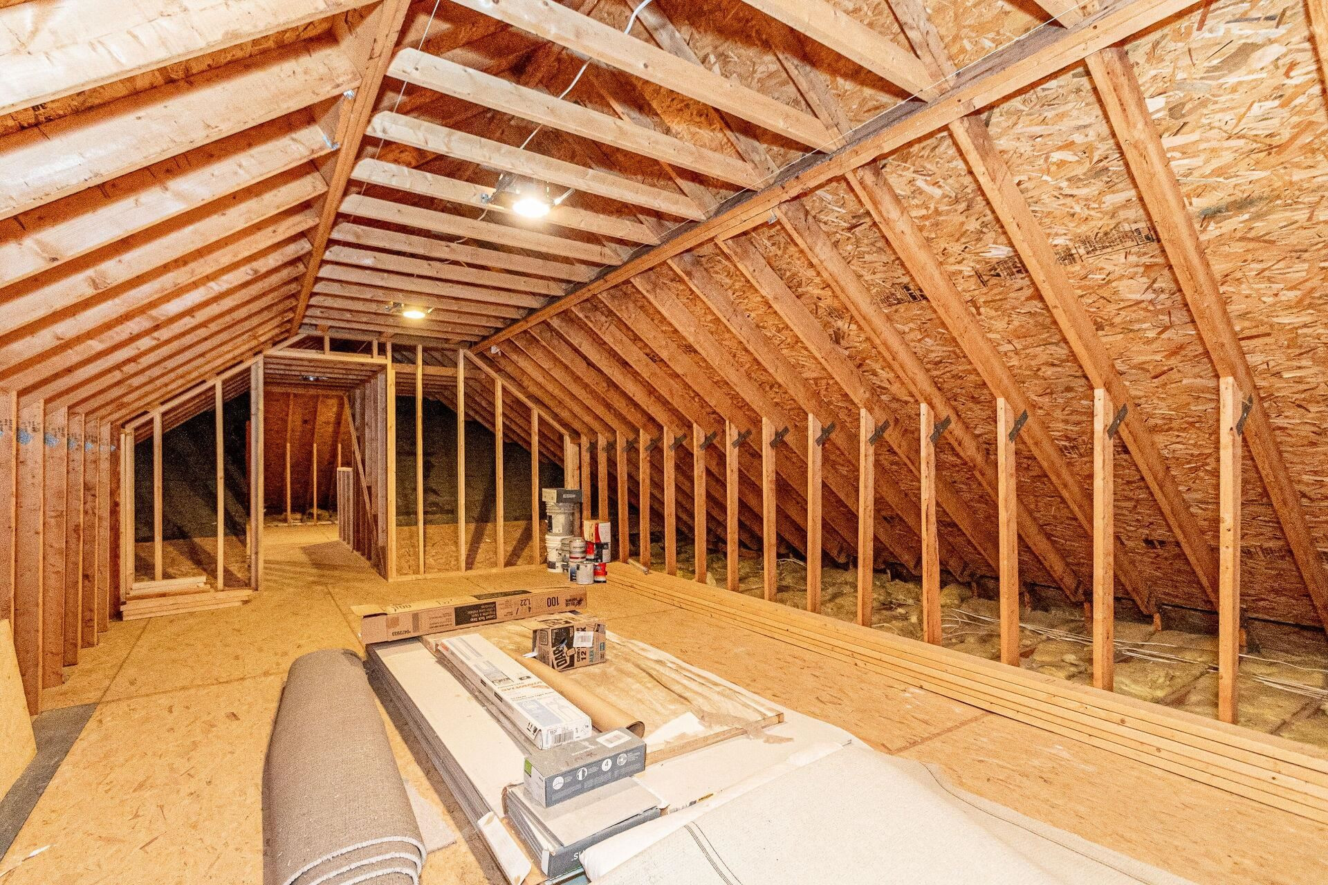 244 South Pleasant Coates Road Benson, NC 27504 - Photo 24 of 32 Could be finished as a bonus room in the future. Unfinished Storage