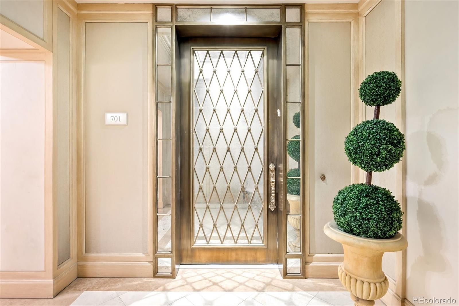 100 Detroit Street, Unit 701 Denver, CO 80206 - Photo 2 of 47 a view of a entryway of a house