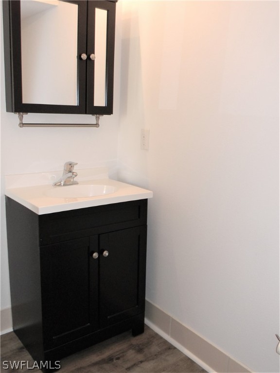 4109 Cherrybrook Loop Fort Myers, FL 33966 - Photo 27 of 32 a bathroom with a sink and a mirror