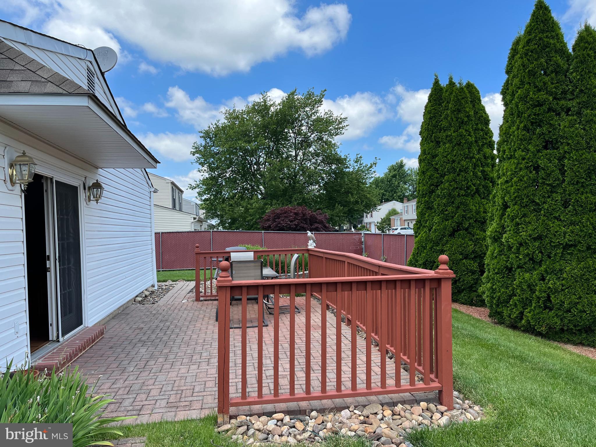 3290 Claridge Road Bensalem, PA 19020 - Photo 54 of 85 Fenced Patio
