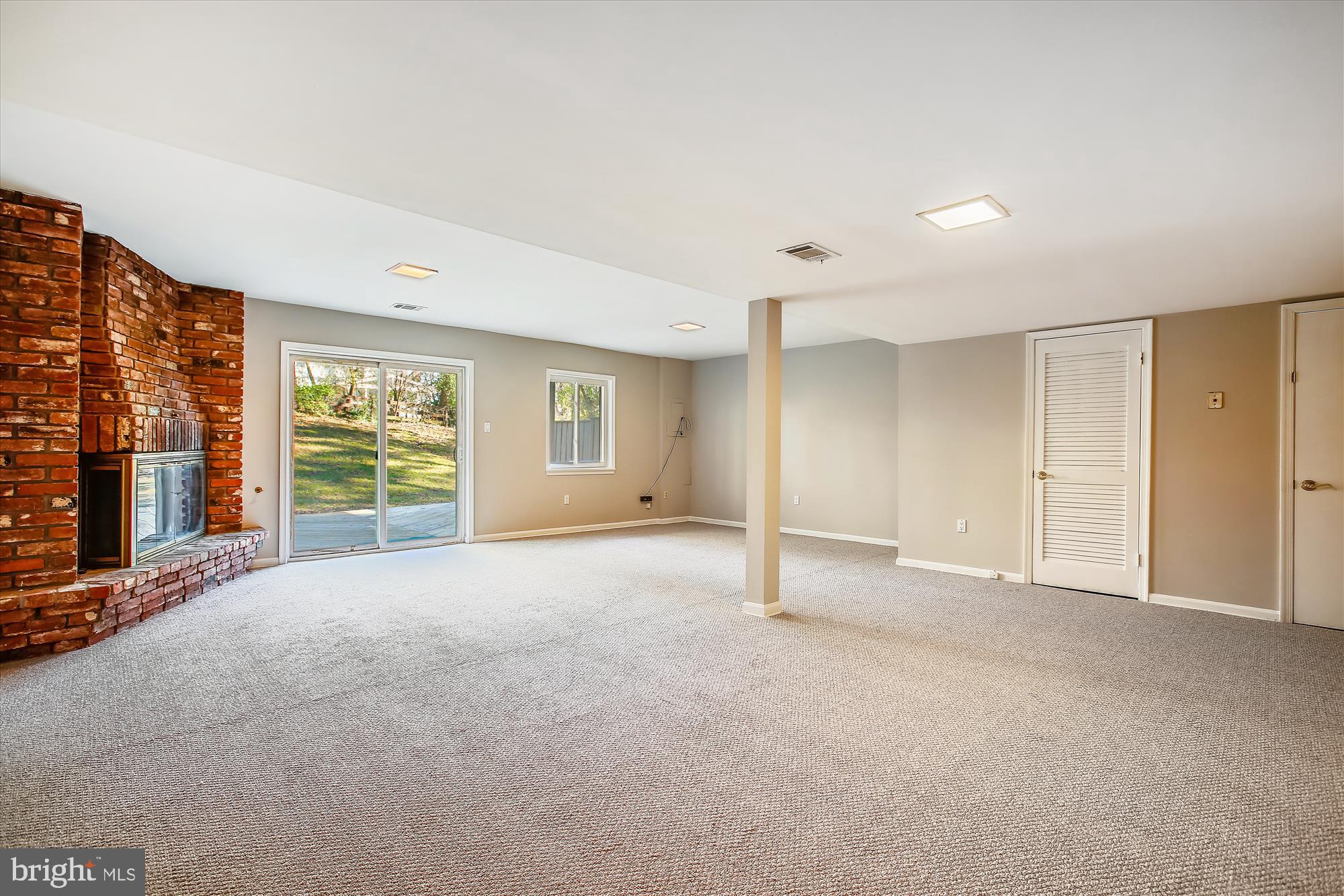 11042 Saffold Way Reston, VA 20190 - Photo 37 of 50 LL Rec Room with new paint/carpet and gas FRPL