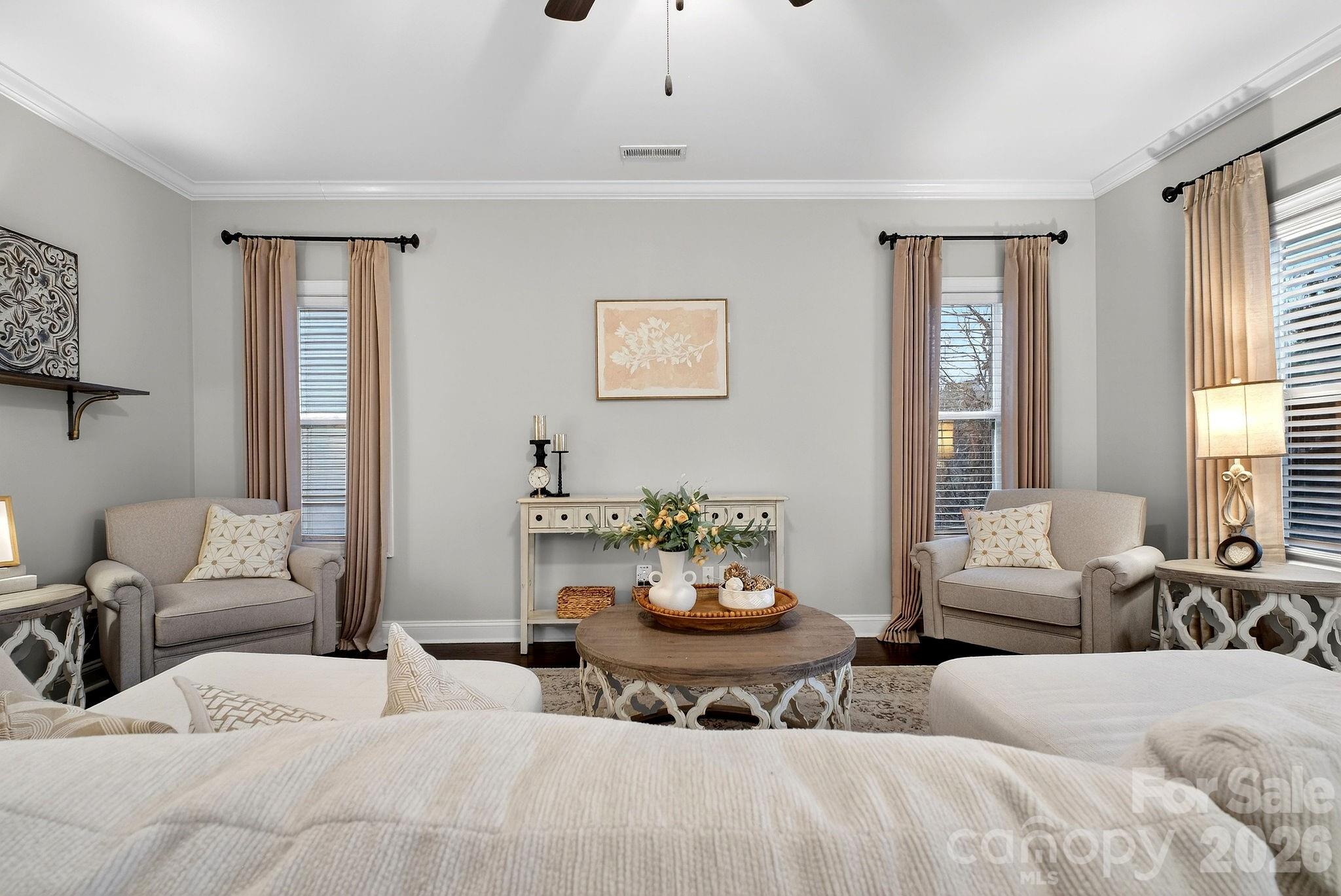 9092 Pitcairn Drive Fort Mill, SC 29708 - Photo 11 of 47 a bedroom with a bed and a couch