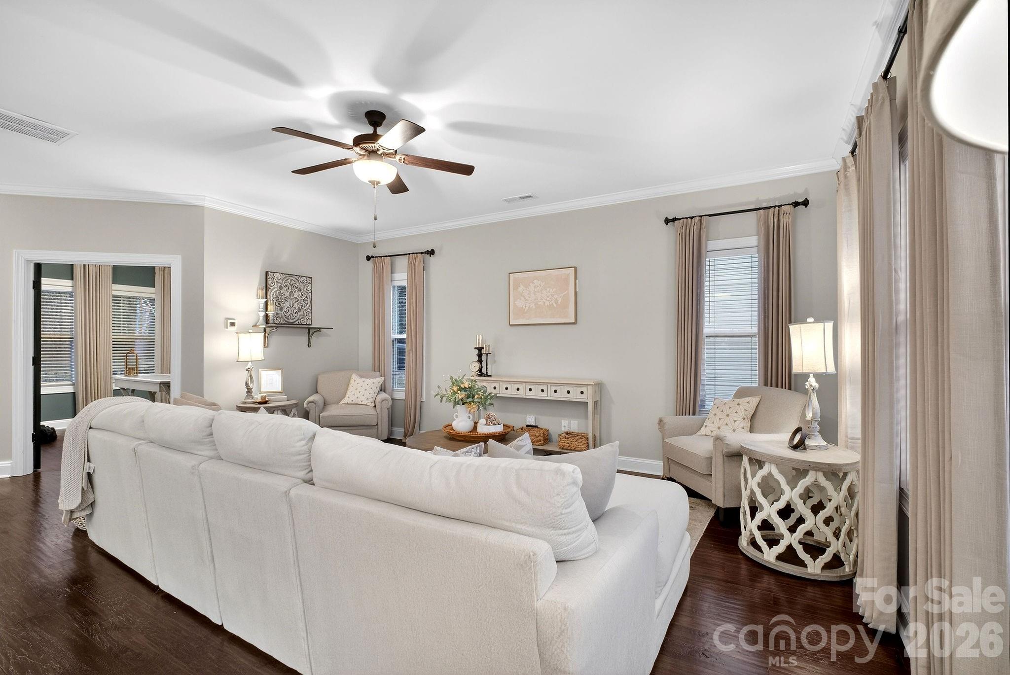 9092 Pitcairn Drive Fort Mill, SC 29708 - Photo 12 of 47 a living room with furniture and a large window