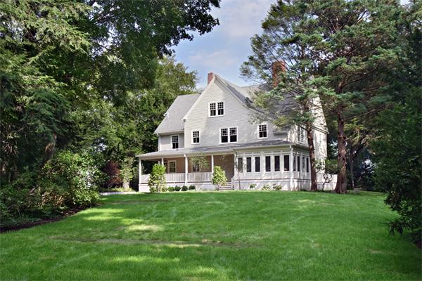 33 Kingsbury Road Newton, MA 02467 - Photo 12 of 12 a view of a house with a yard deck and sitting area