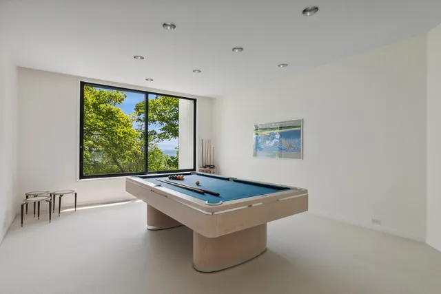 a room with furniture and window