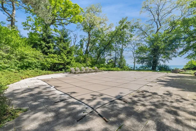 a view of path and yard