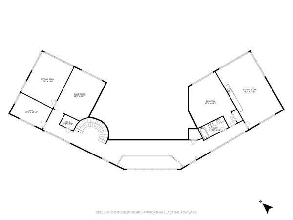 a picture of a floor plan
