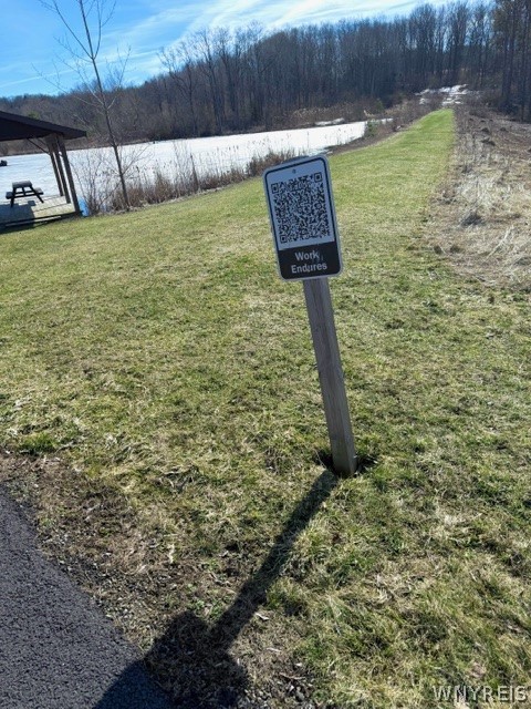 0 Rt-77 Java Center Java Center, NY 14082 - Photo 6 of 18 March 2026 - Nature Markers with QR code to inform