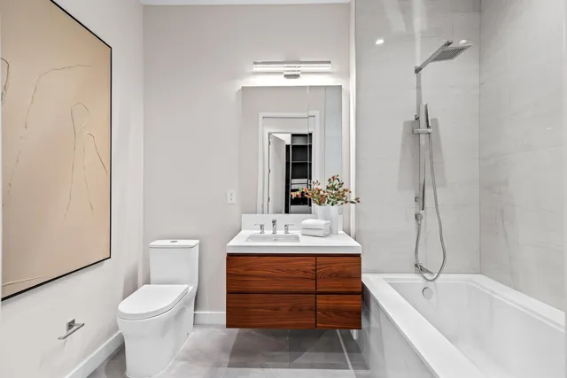 a utility room with cabinets