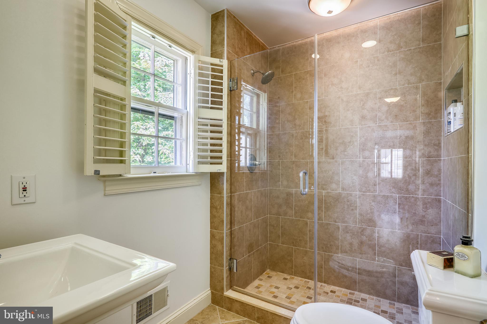 6003 Winnebago Road Bethesda, MD 20816 - Photo 38 of 81 Recently updated shower in primary bath
