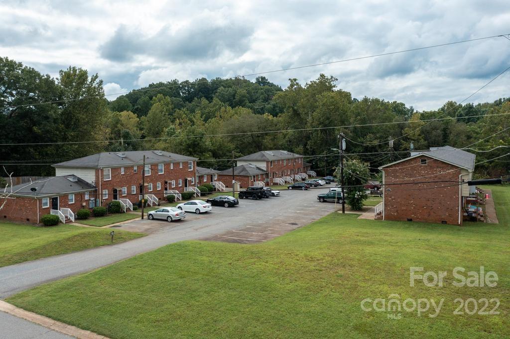 1219 County Home Road Conover, NC 28613 - Photo 43 of 48 a view of a garden with sitting area