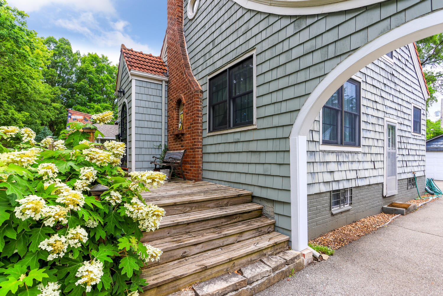 1206 West Healey Street Champaign, IL 61821 - Photo 34 of 42 a view of a house with a window and wooden fence