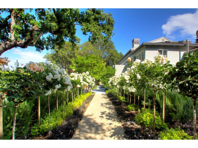 140 Eleanor Drive Woodside, CA 94062 - Photo 16 of 18 a view of a back yard of the house