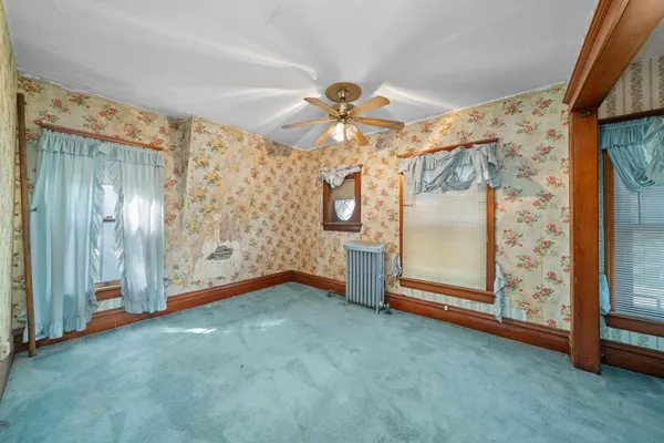 wooden floor in an empty room