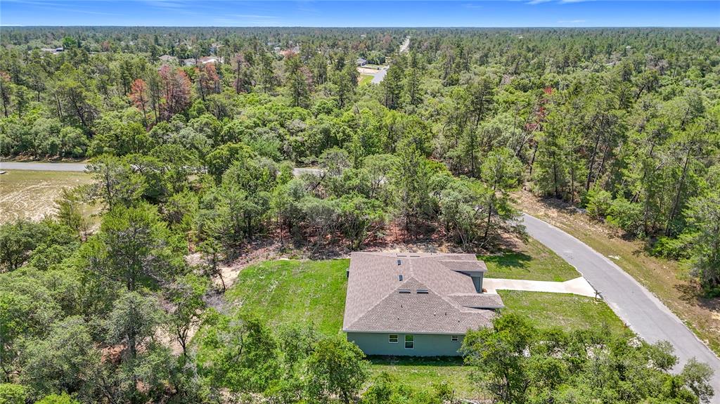 3525 Southwest 163rd Pl Road Ocala, FL 34473 - Photo 77 of 80 an aerial view of residential houses with outdoor space and trees