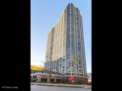 a view of a tall building