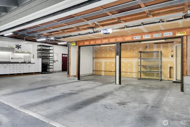 a view of a room with closet