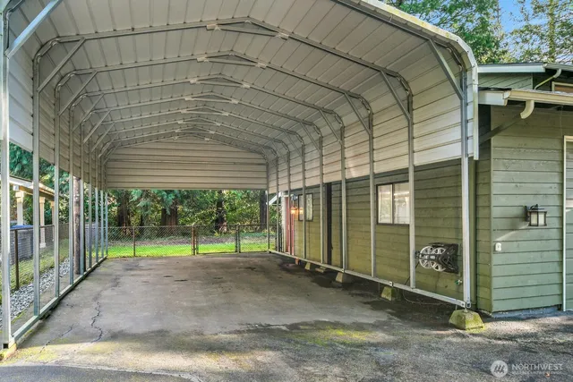 a view of a house with a porch
